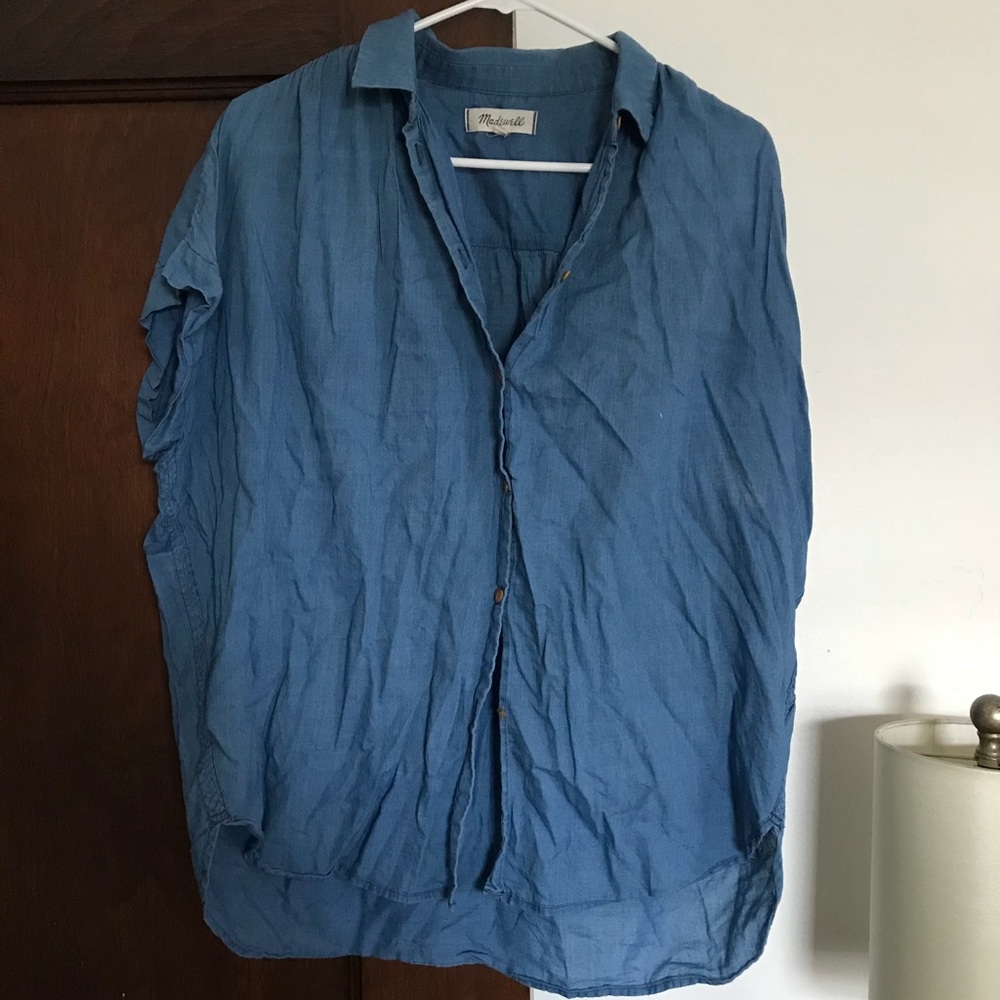 Madewell Short-Sleeved Button-up